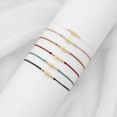 Mini Elephantastic Adjustable Cord Bracelet