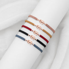 Mother Elephantastic Adjustable Cord Bracelet