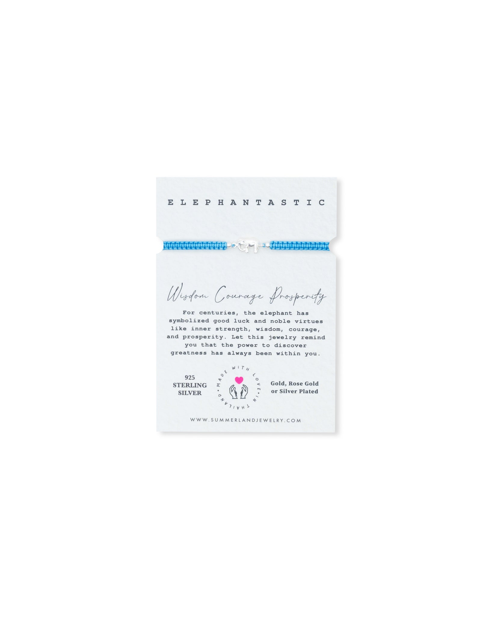 Mother Elephantastic Adjustable Cord Bracelet