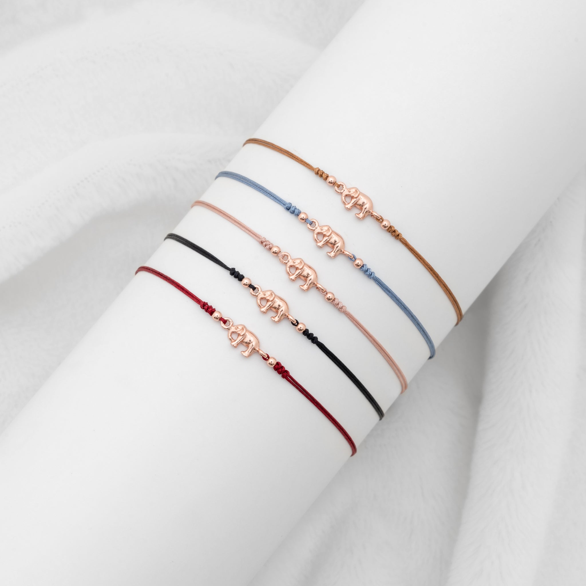 Mini Elephantastic Adjustable Cord Bracelet