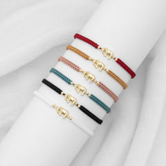 Mother Elephantastic Adjustable Cord Bracelet
